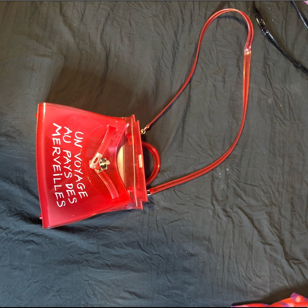 Cross body jelly bag